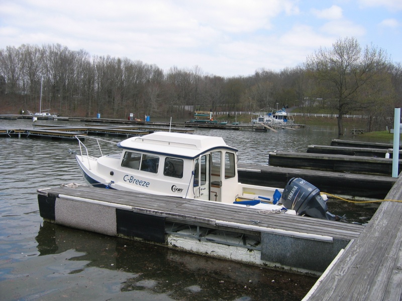 Overnight slip at Green Turtle Bay dry stack area