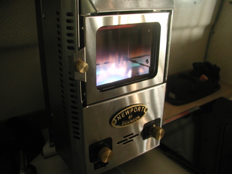 P9000 fireplace in action