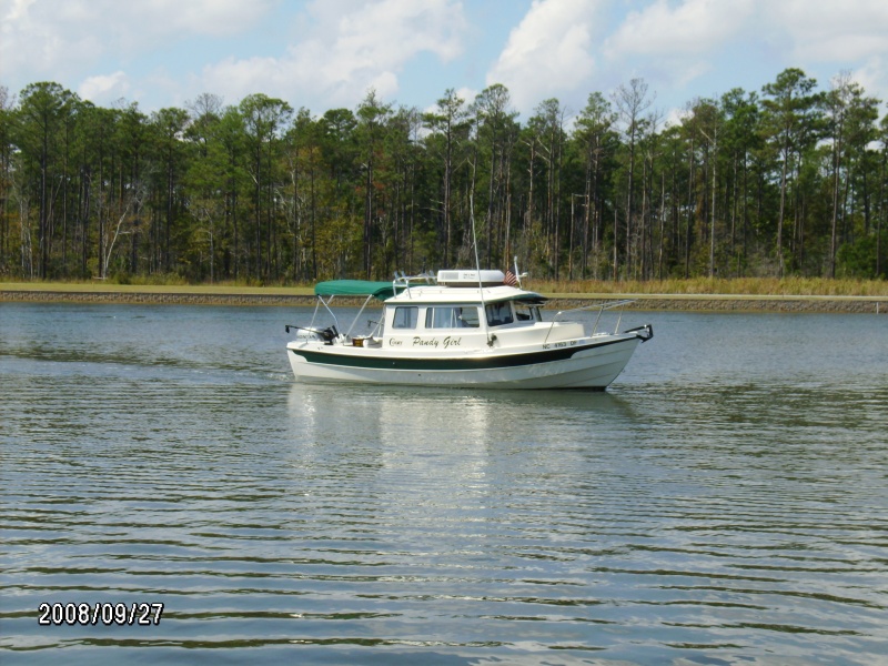Pandy Girl coming into River Dunes.