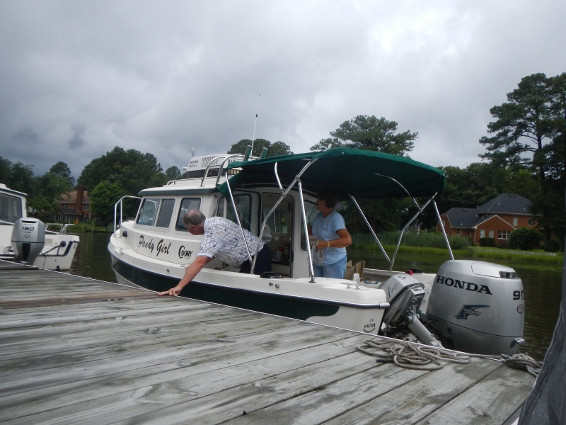 PANDY GIRL underway from Lilly Creek