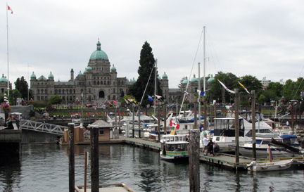 Parliament Building is on the other side