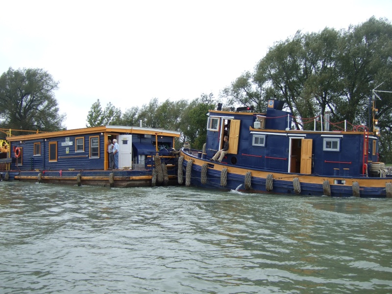 Passing a tug and tow.