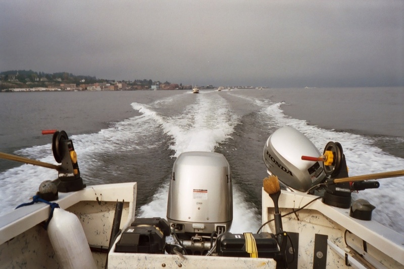 Passing by Port Townsend.
