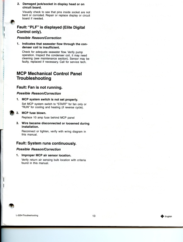 Passport marine air system112