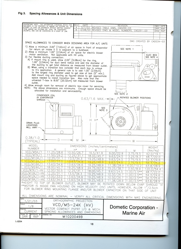 Passport marine air system117