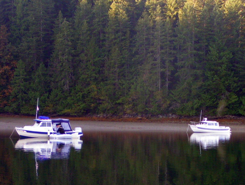 (Pat Anderson) Bambina and True Story Von Donop Inlet 9-13-05