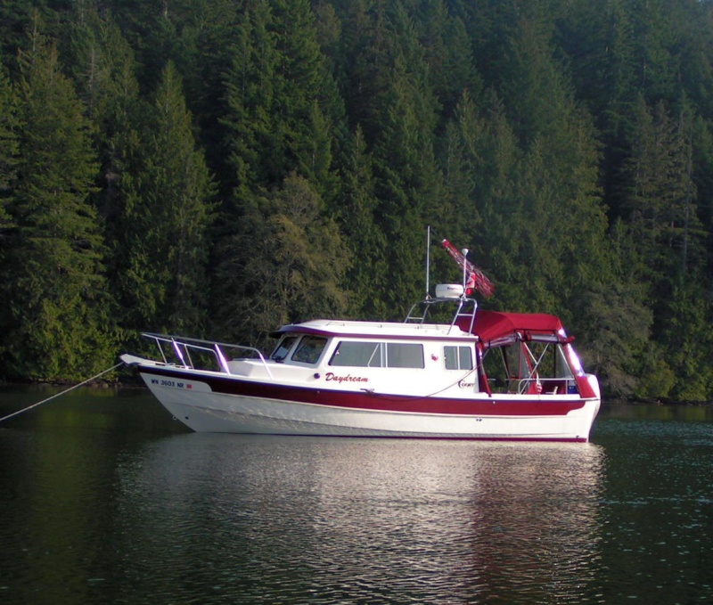 (Pat Anderson) Daydream at Von Donop Inlet 9-12-05