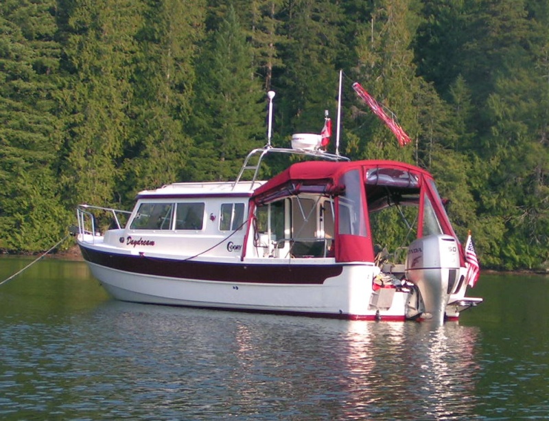 (Pat Anderson) Daydream at Von Donop Inlet - Another View 9-12-05