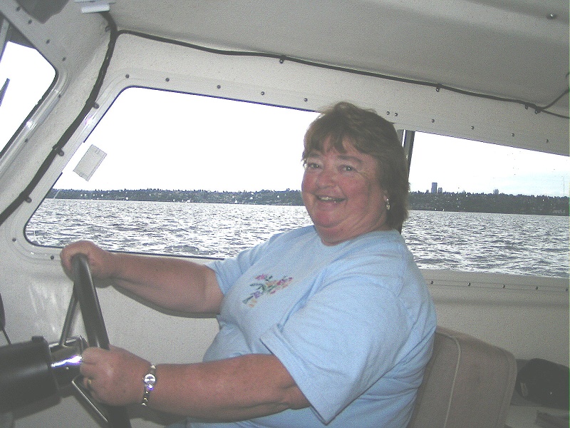 (Pat Anderson) - Patty at the Helm