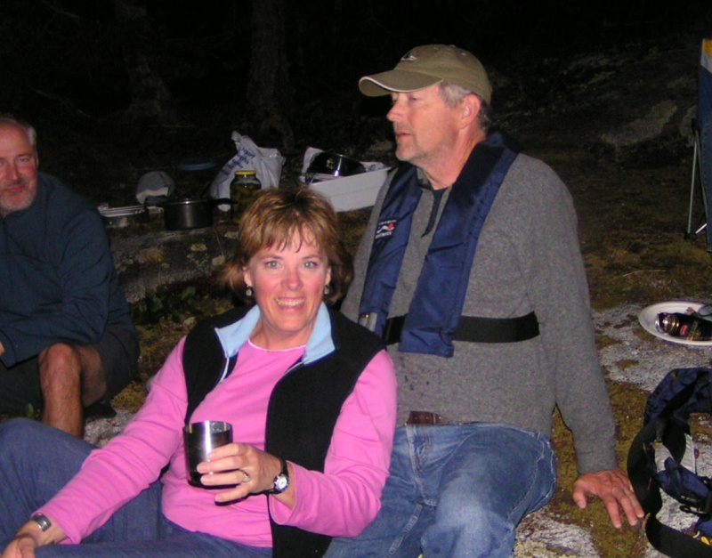 (Pat Anderson) Shelly and Lyle (Bess-C) at Prideaux Haven 9-13-05