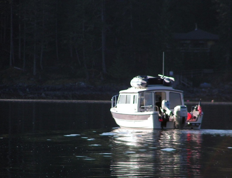 (Pat Anderson) Susan E Leaving Gorge Harbour 9-10-05