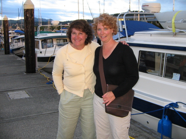 Patti (C-CAKES) &
Laurie (C-PUFFIN)