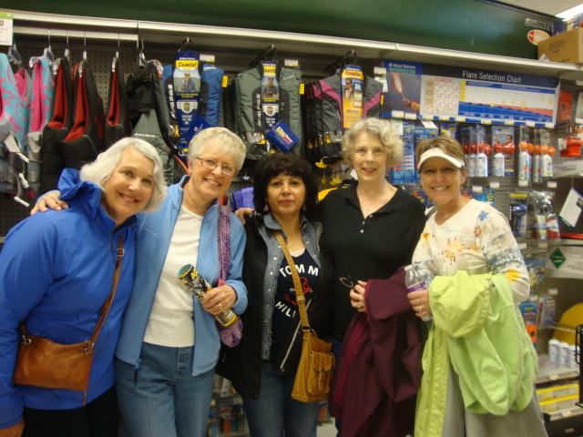 Patti, Janet, Tanya, 
Robbin and Toni