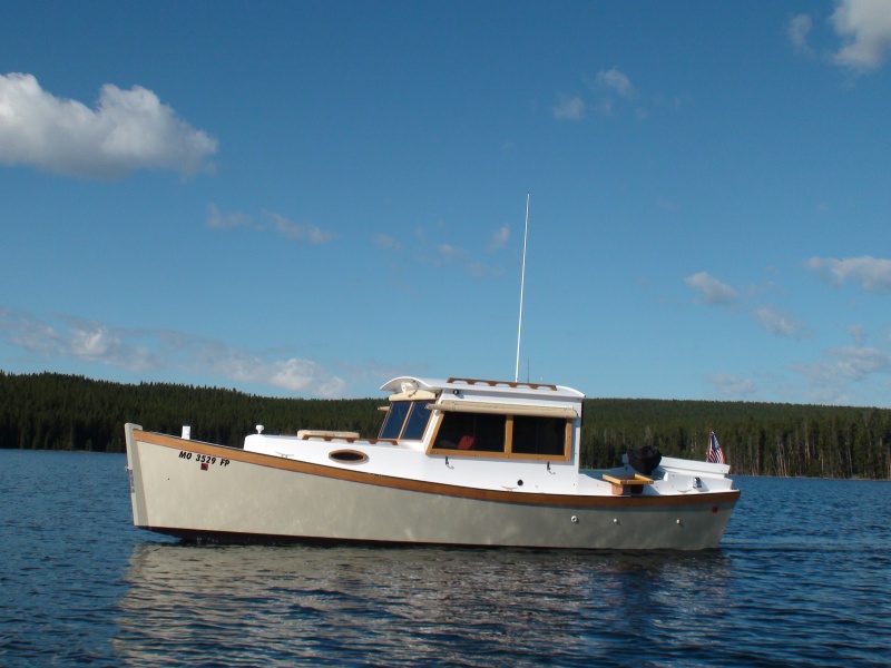Paul who Captains the Queen built this boat