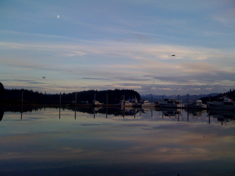 Peaceful, quiet night at Taku Harbor.