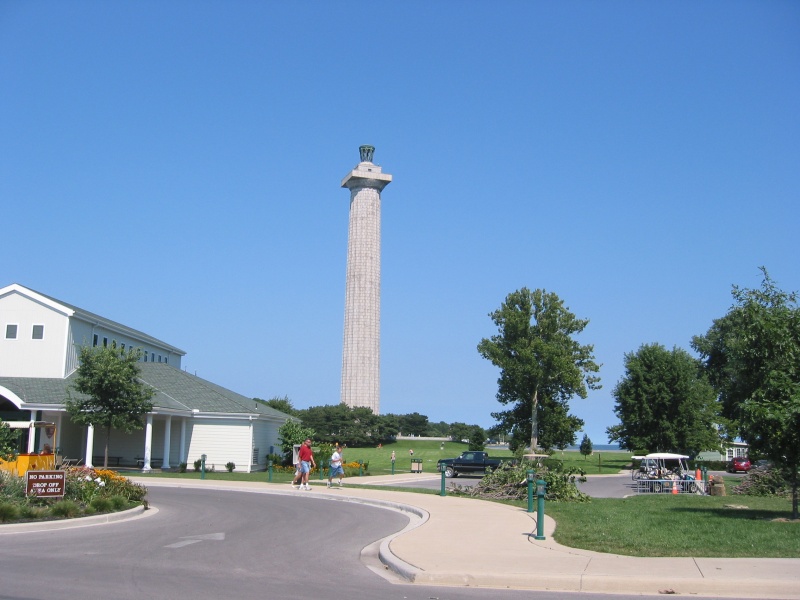 Perry's Monument, (ref: Oliver Hazard Perry),Put-In-Bay, OH, Lake Erie.