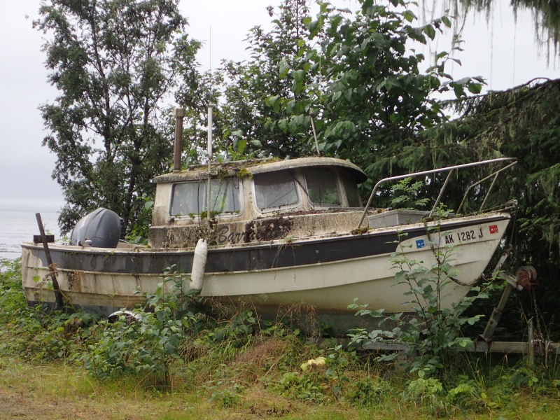 Petersburg C-Dory, "Barracuda" fallen on hard times.  Petersburg 2016 P8110043