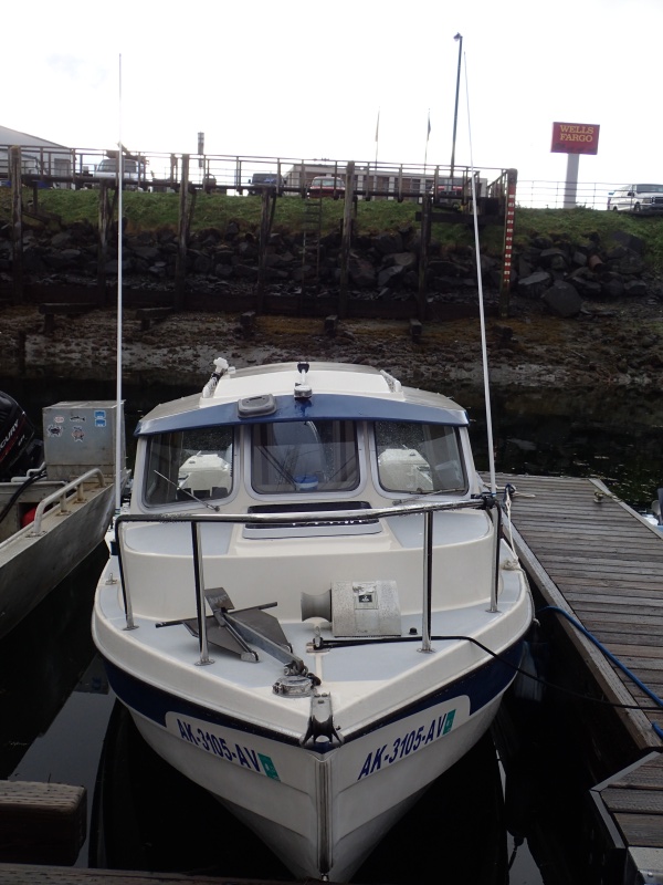 Petersburg C-Dory, "Razorbill."  Petersburg May, 2021 P5220029