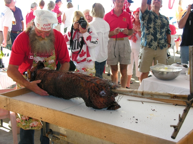 Pierre with Pig