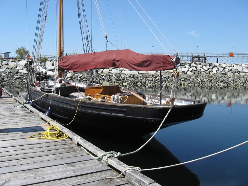 Pilot cutter Carlotta.  Powell River.  Built 1899