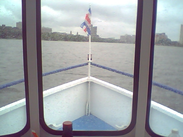 Pilot house on the Longfellow