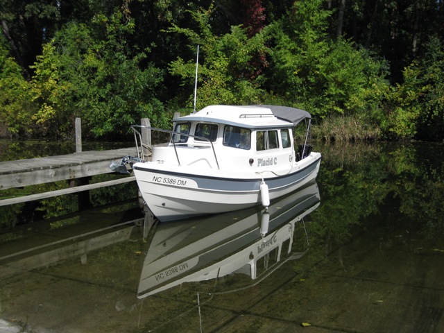 Placid C at end of cruise