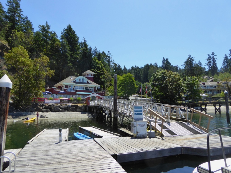 Poets Cove in Bedwell Harbor. Kind of reminds me of Roche Harbor, without all the fuss.