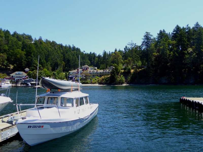 Poets Cove resort at Bedwell Harbor on South Pender Island