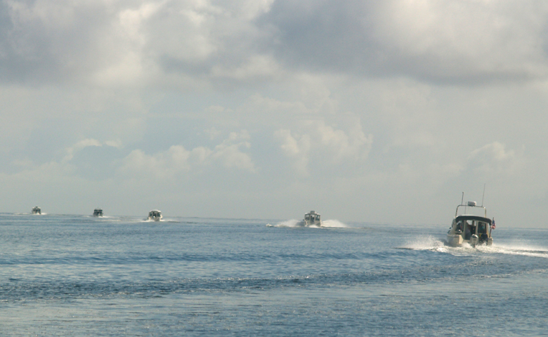 Poker Run:  Leading the Way