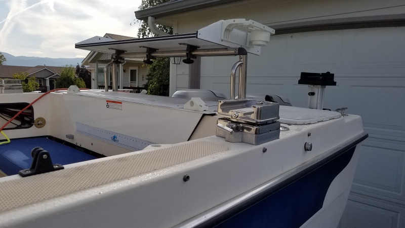Port side and stern mounts
