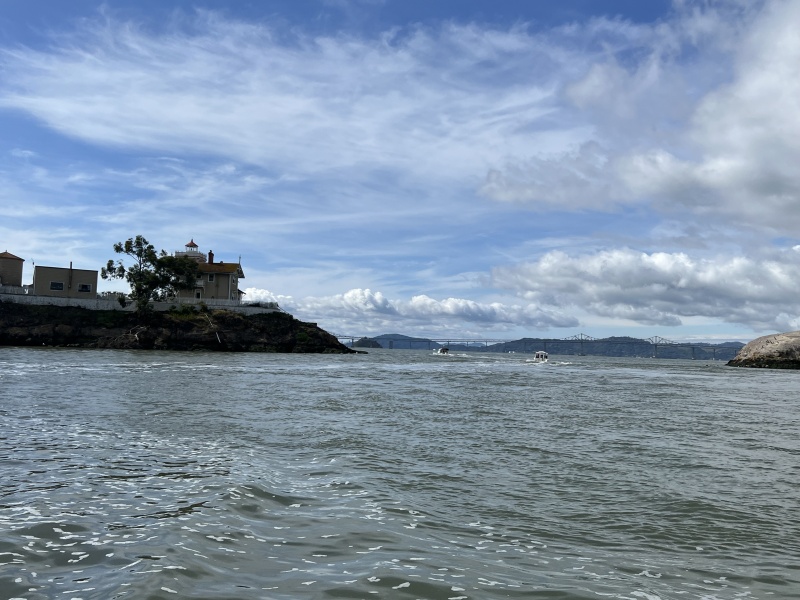 Pounder and SeaSpray near the Brothers Islands