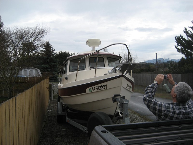 Preparations for first trip out include some photos.
