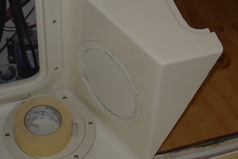 Previous inspection holes will be glassed over