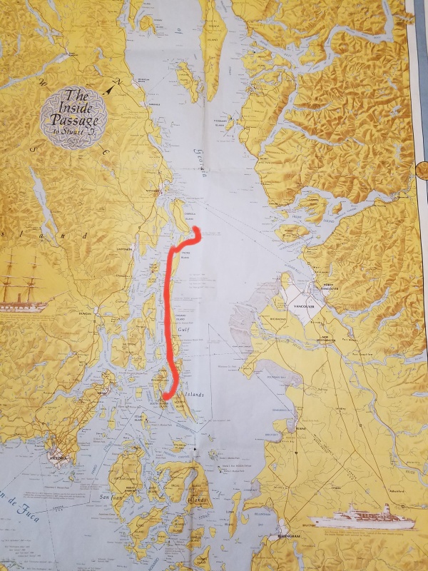 Pt. Browning to Silva Bay