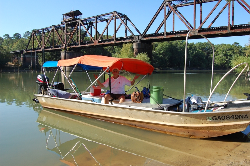 Putting in at Lumber City, Ga. (Atamaha River)