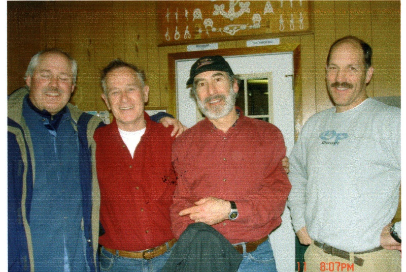 (R/J): Brock (Bambina), Joe (R-Matey), Cap't Mac (Two Lucky Fish) & Chris (Luna C).
