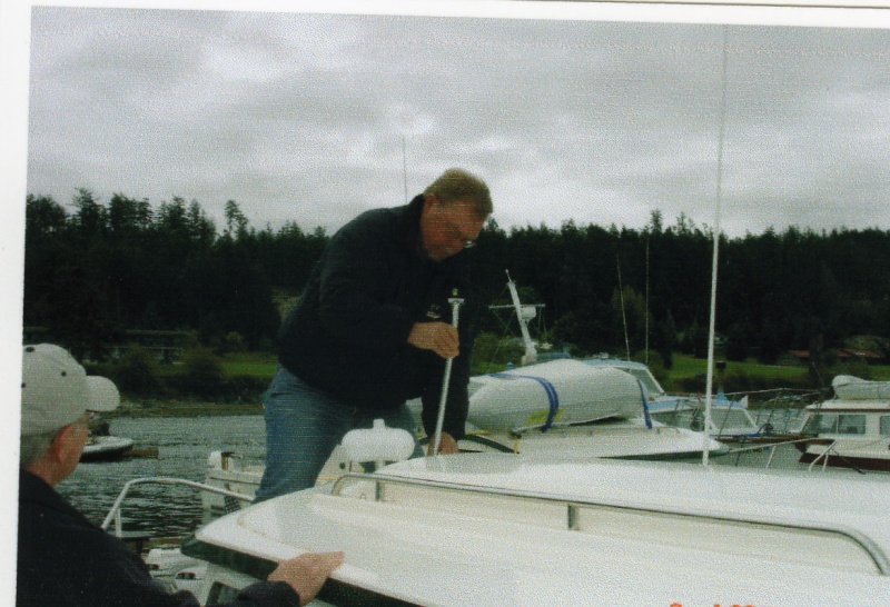 {R/J}: Doug (LIBERTY CALL) & Ken (CAVU). Question of the day - How many C-Dory guys does it take to change a lightbulb?