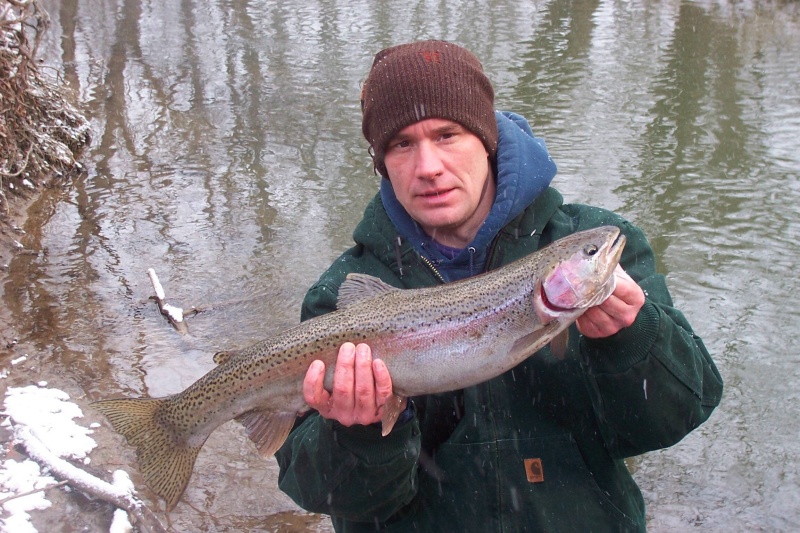 (Rabidfish) Shawn's first Steelhead
