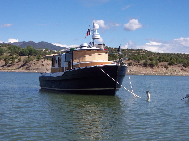 Ranger 29, Spirt of Gratitude moored at Two Rivers Marina