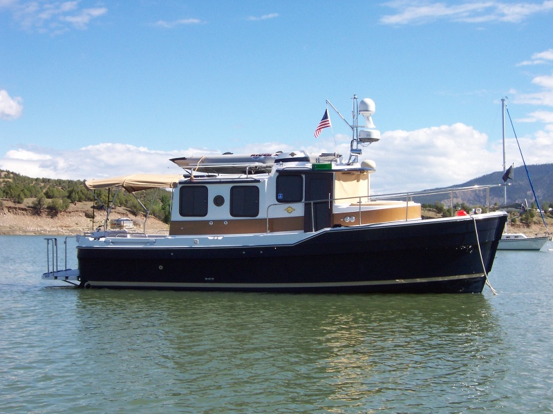 Ranger 29, Spirt of Gratitude moored at Two Rivers Marina