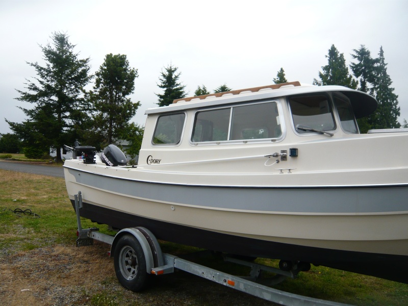 ready to see if she floats. new stickers and digital antena