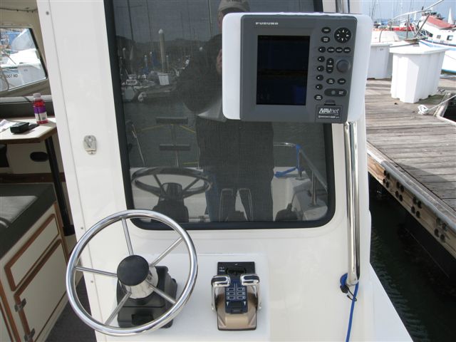 Rear Helm Second Furuno NAVNET Display