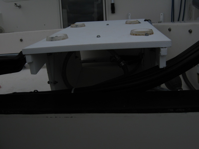 Rear view of gen mount