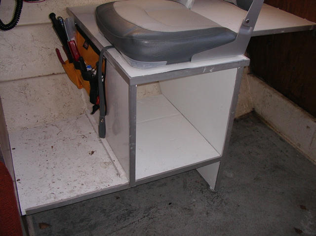 Revised shelf  floor compartment removed