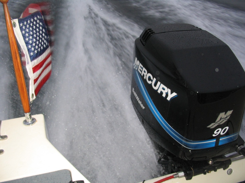 (rhys) Repowered Island Flyer Mercury 90 hp 4 stroke