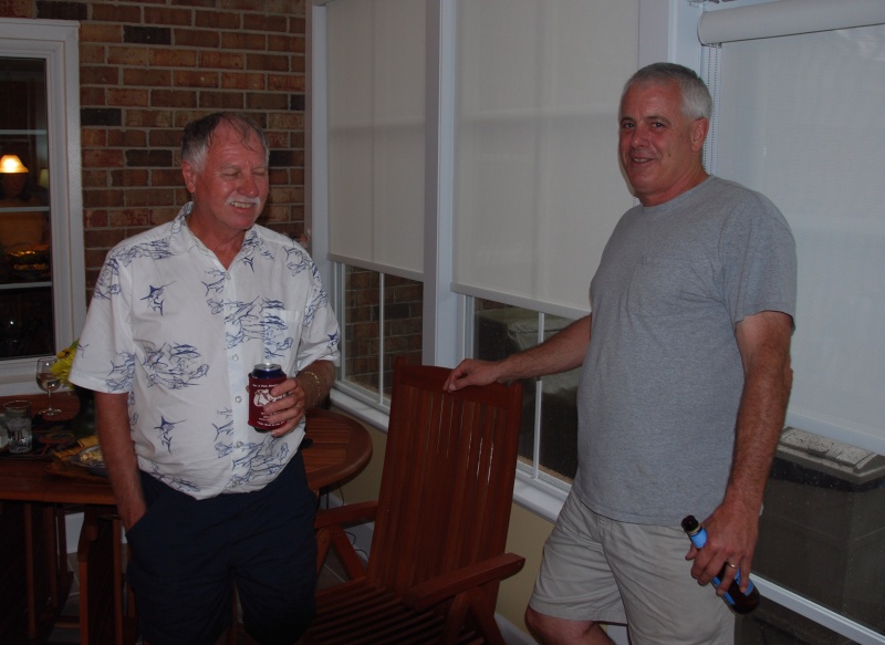 RIVER HORSE owner, Bruce, is on the right.
