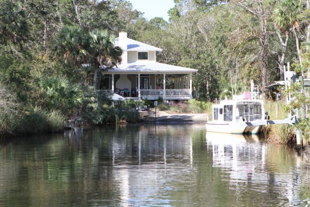 Rivercrest from the water