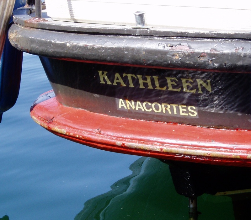 (Robbi) "Kathleen" built in 1900 as a open launch. Probably the oldest boat on Puget Sound.