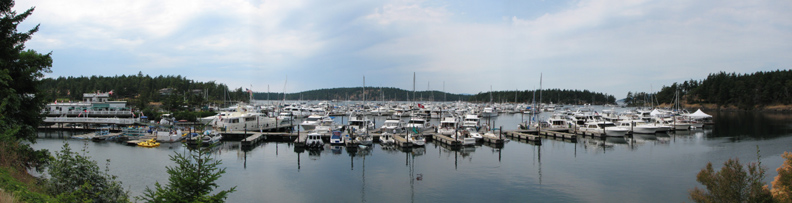 Roche Harbor panarama