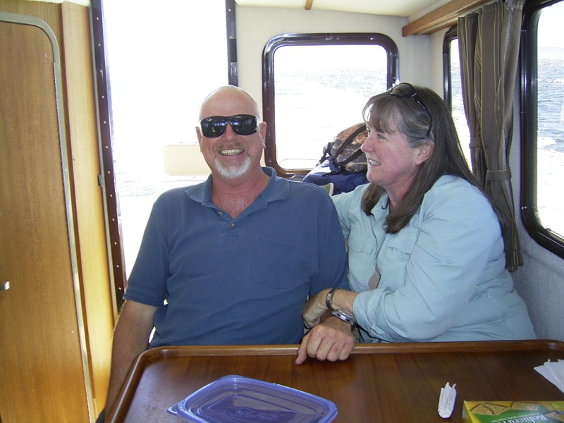 Roger & PJ enjoying the ride